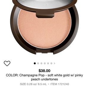 Becca highlighter- limited edition design